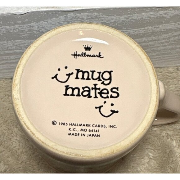 Hallmark Mug Mates Ceramic with Lid Emerson Friendship Quotes 1985 Home Japan - Picture 5 of 10